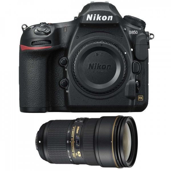 Nikon D850 Cuerpo + AF-S Nikkor 24-70mm f/2.8E ED VR - Cámara reflex-12
