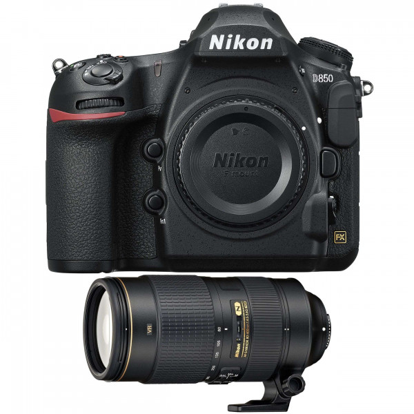 Nikon D850 body + AF-S Nikkor 80-400mm f/4.5-5.6G ED VR-11