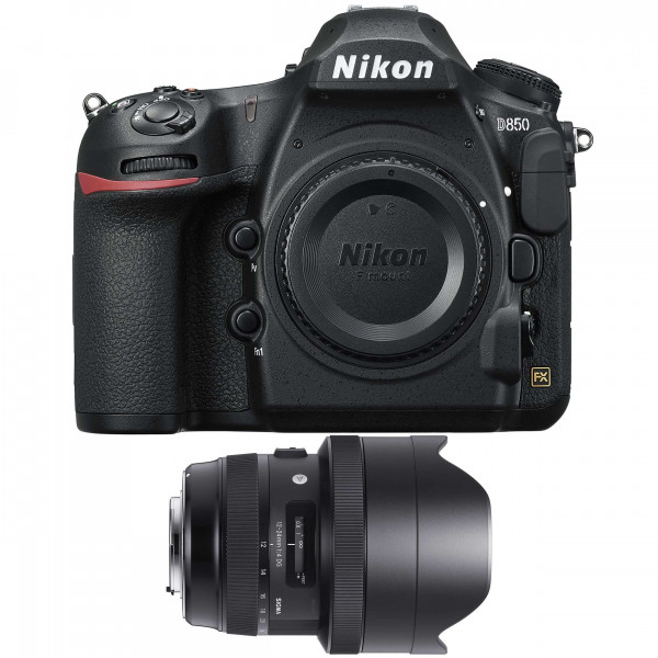 Nikon D850 Nu + Sigma 12-24mm F4 DG HSM Art - Appareil photo Reflex-11