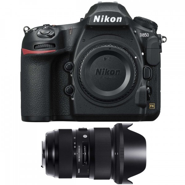 Nikon D850 Nu + Sigma 24-35mm F2 DG HSM Art - Appareil photo Reflex-11