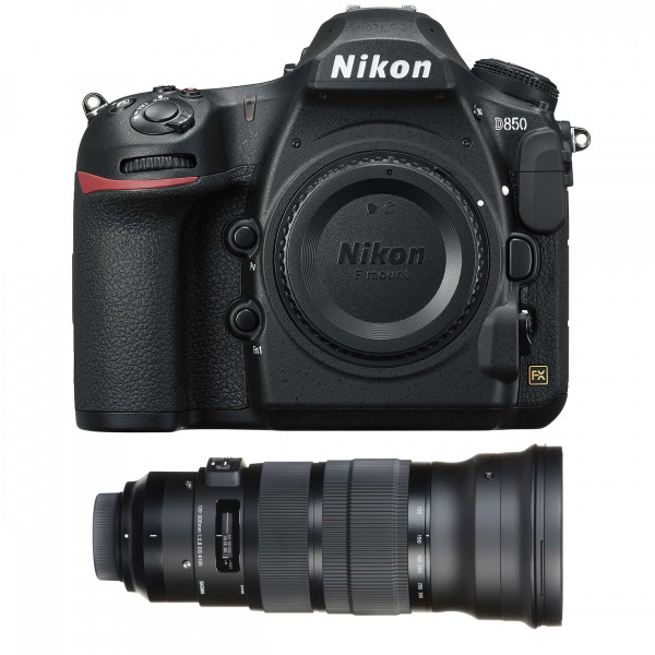 Nikon D850 Nu + Sigma 120-300mm F2.8 DG OS HSM Sport - Appareil photo Reflex-11