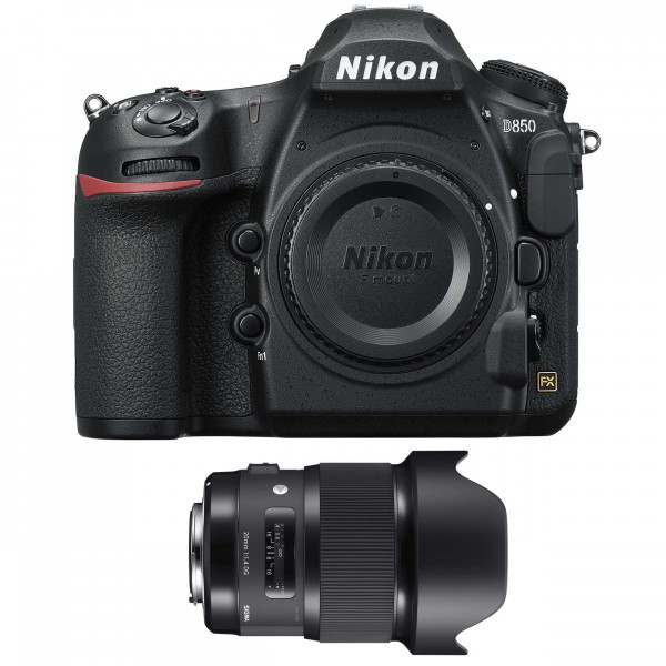 Nikon D850 Nu + Sigma 20mm F1.4 DG HSM Art - Appareil photo Reflex-11