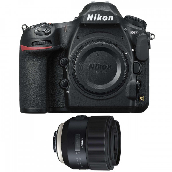 Nikon D850 Cuerpo + Tamron SP 85mm F1.8 Di VC USD - Cámara reflex-11