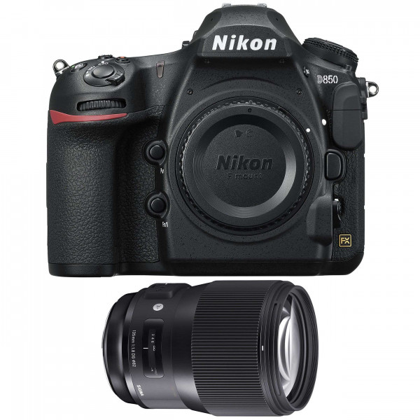 Nikon D850 Cuerpo  + Sigma 135mm F1.8 DG HSM Art - Cámara reflex-11