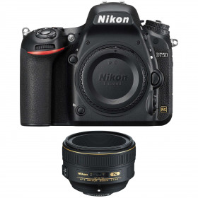 Cámara Nikon D750 Cuerpo + AF-S Nikkor 58mm f/1.4G-8