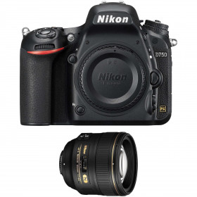 Nikon D750 Body + AF-S Nikkor 85mm f/1.4G-8