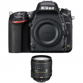 Appareil photo Reflex Nikon D750 Nu + AF-S Nikkor 16-80mm F2.8-4E ED VR-8