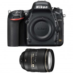 Nikon D750 Body  + AF-S Nikkor 24-120mm F4 G ED VR-8