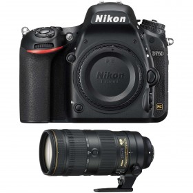 Nikon D750 Body + AF-S Nikkor 70-200mm f/2.8E FL ED VR-8