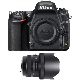 Cámara Nikon D750 Cuerpo + Sigma 12-24mm F4 DG HSM Art-8