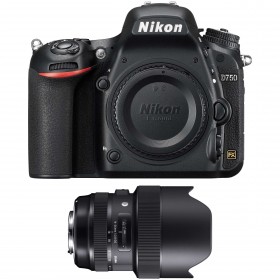 Appareil photo Reflex Nikon D750 Nu + Sigma 14-24mm F2.8 DG HSM Art-8