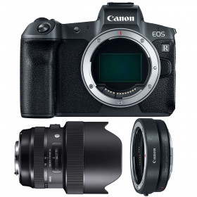 Canon EOS R + Sigma 14-24mm F2.8 DG HSM Art + Canon EF EOS R-4