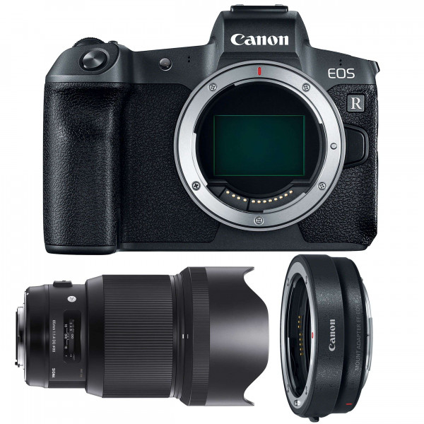 Canon EOS R + Sigma 85mm F1.4 DG HSM Art + Canon EF EOS R-4