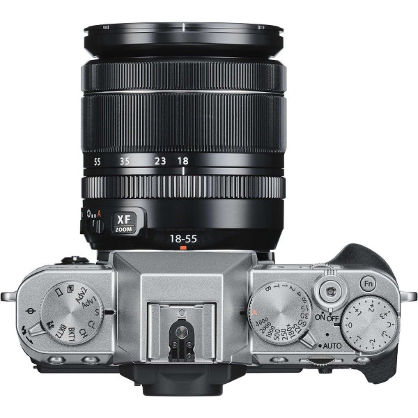 Appareil photo hybride Fujifilm XT30 Silver + XF 18-55mm F2.8-4 R LM OIS Noir-5