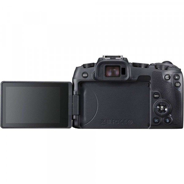 Cámara mirrorless Canon RP + RF 24-105mm f/4L IS USM  + RF 35mm f/1.8 Macro IS STM + Canon EF R-1