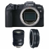Appareil photo hybride Canon RP + Tamron SP 24-70mm F2.8 Di VC USD G2 + Canon EF R-5