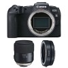 Appareil photo hybride Canon RP + Tamron SP 45mm F1.8 Di VC USD + Canon EF R-5