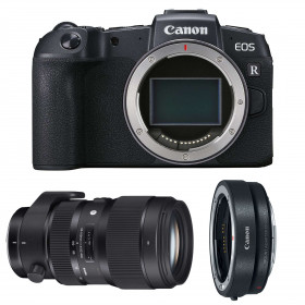 Cámara mirrorless Canon RP + Sigma 50-100mm F1.8 DC HSM Art + Canon EF R-5