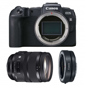 Cámara mirrorless Canon RP + Sigma 24-70mm F2.8 DG OS HSM Art + Canon EF R-5