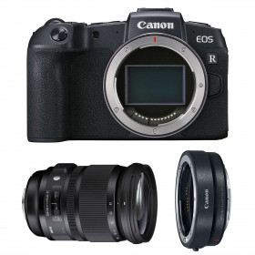Cámara mirrorless Canon RP + Sigma 24-105mm F4 DG OS HSM Art + Canon EF R-5