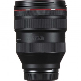 Canon RF 28-70mm f/2L USM lens front view, featuring zoom and focus rings Canon RF 28-70mm f/2L USM lens front view, featuring zoom and focus rings