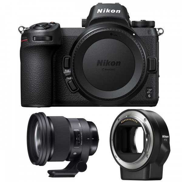 Nikon Z6 + Sigma 105mm F1.4 DG HSM Art + Nikon FTZ-5