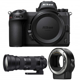 Cámara mirrorless Nikon Z7 + Sigma 150-600mm F5-6.3 DG OS HSM Contemporary + Nikon FTZ-4