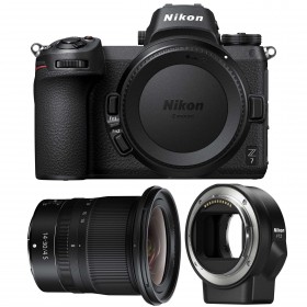 Cámara mirrorless Nikon Z7 + NIKKOR Z 14-30mm f/4 S + Nikon FTZ-4