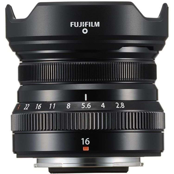 Objectif Fujifilm XF 16mm F2.8 R WR Noir-1