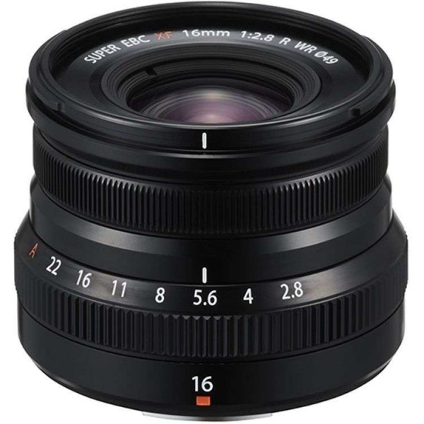 Fujifilm XF 16mm f/2.8 R WR Negro - Objetivo Fujifilm|MCZ DIRECT