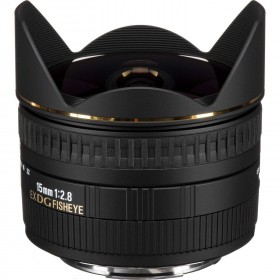 Sigma 15mm F2.8 EX DG Diagonal Fisheye (Nikon) - Vista principal Sigma 15mm F2.8 EX DG Diagonal Fisheye (Nikon) - Vista principal