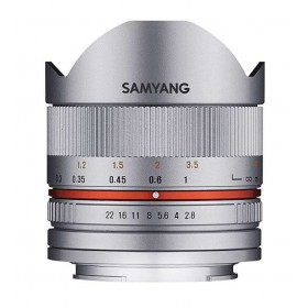 Samyang 8mm f2.8 UMC Fish-Eye CS II Sony E Silver-3