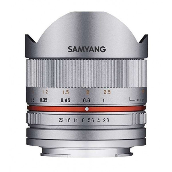 Samyang 8mm f2.8 UMC Fish-Eye CS II Fujifilm X Silver-3