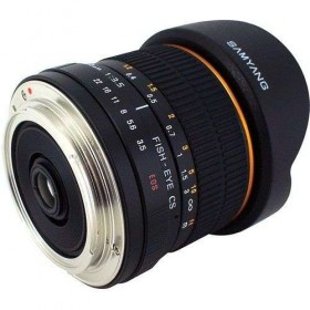 Objetivo Samyang 8 mm F/3,5 UMC Fish eye CS II Canon Negro-1