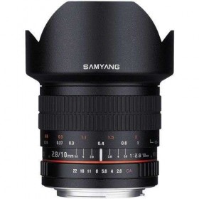 Samyang 10mm F2.8 ED AS NCS CS Canon Negro - Objetivo Samyang-1