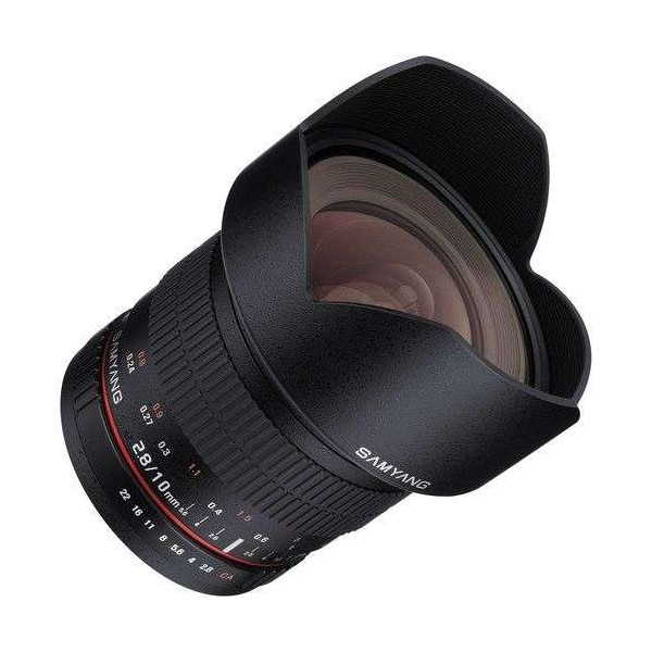 Samyang 10mm F2.8 ED AS NCS CS Canon Noir - Objectif photo-4