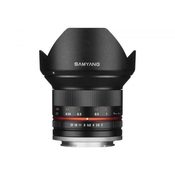 Samyang 12mm F2.0 NCS CS Sony E Negro - Objetivo Samyang-1