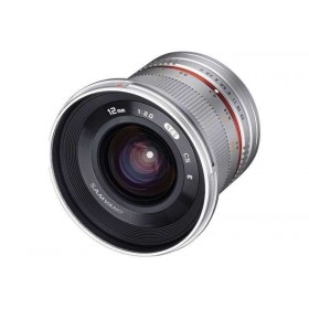 Samyang 12mm F2.0 NCS CS Sony E Silver - Objectif photo-2