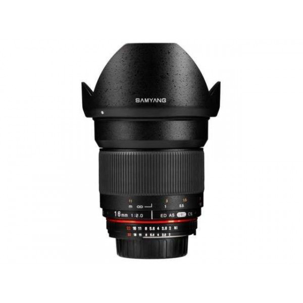 Samyang 16mm F2.0 ED AS UMC CS Canon Black-3