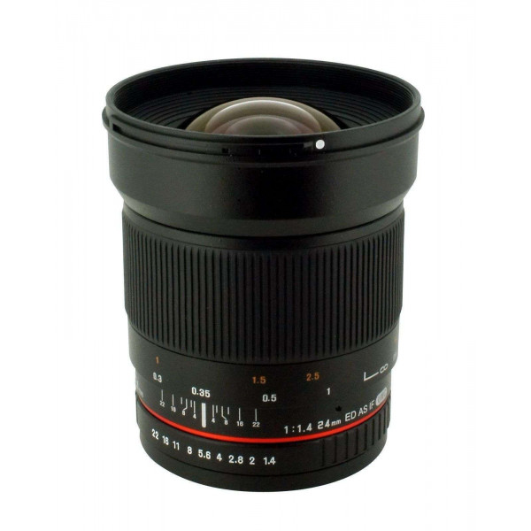 Samyang AE 24mm F1.4 Nikon Noir - Objectif photo-3