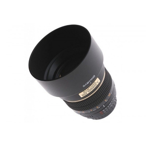 Samyang AE 85 mm F1.4 AE IF UMC Nikon Noir - Objectif photo-1