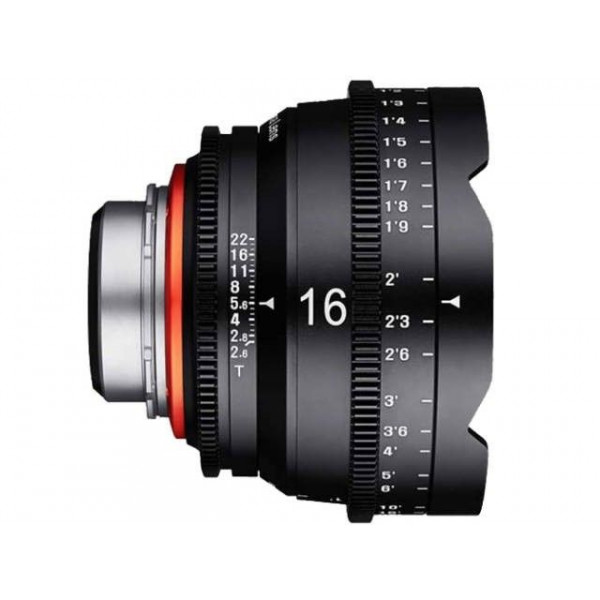 Samyang Xeen 16mm T2.6 Canon EF Negro - Objetivo Samyang-3