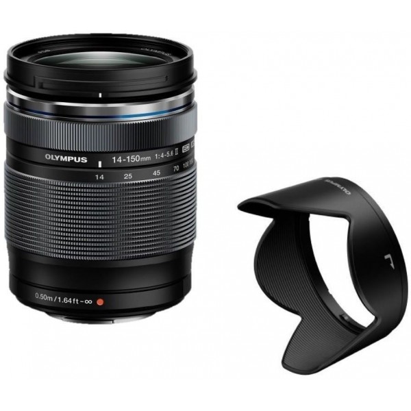 Olympus M.Zuiko 14-150mm F4.0-5.6 II Noir - Objectif photo|MCZ DIRECT