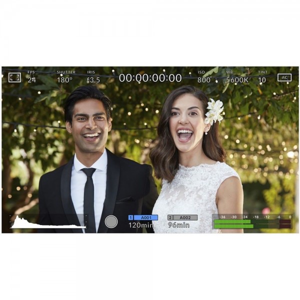 Cámara de cine de bolsillo Blackmagic Design 4K-4