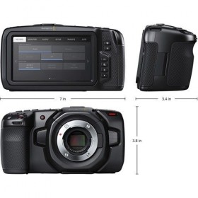 Blackmagic Design Pocket Cinema Camera 4K - Detail technique