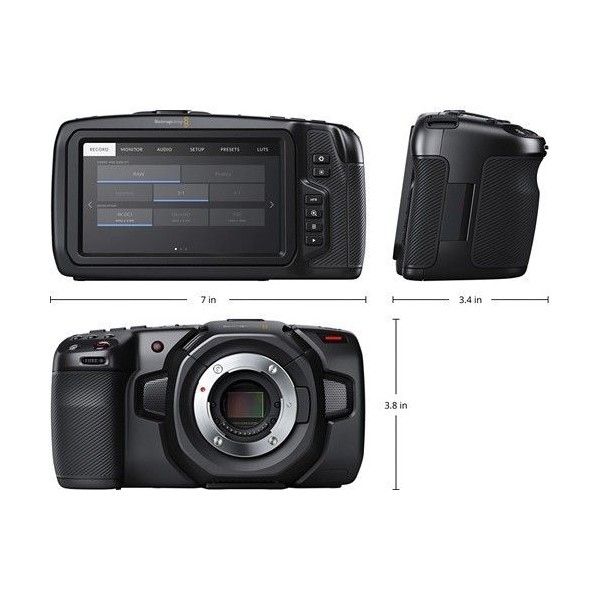 Cámara de cine de bolsillo Blackmagic Design 4K-7