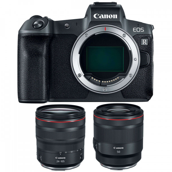 Canon R + RF 24-105 mm F4L IS USM + RF 50mm F1.2L USM - Appareil Photo Hybride-1