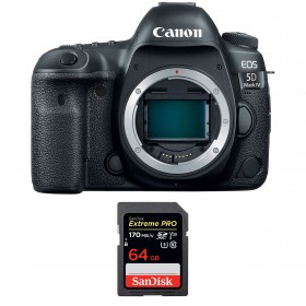 Canon EOS 5D Mark IV Body + SanDisk 64GB Extreme PRO UHS-I SDXC 170 MB/s-1