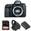 Canon EOS 6D Mark II Body + SanDisk 128GB Extreme PRO UHS-I SDXC 170 MB/s + Canon LP-E6N + Bag|MCZ DIRECT