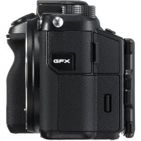 Fujifilm GFX 50S boîtier nu - Vue arriere Fujifilm GFX 50S boîtier nu - Vue arriere